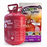 Ballon-Gas Kanister groß Balloon Time PLUS für bis zu ca. 50 Ballons, 0,42m3/14l/45 bar