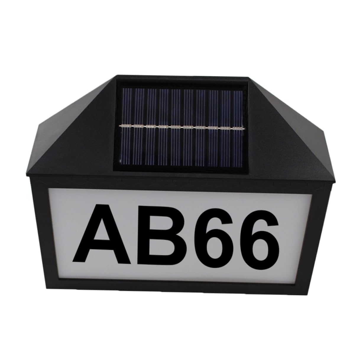 Homoyoyo Lampada Solare Per Segnaletica Numerica Lanterna Per Esterni Facile Da Usare Lampada Per Indirizzo Numerico