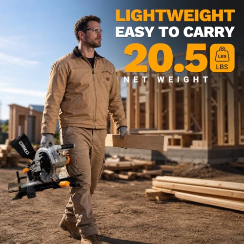 DEKOPRO 10-Inch Compound Miter Saw