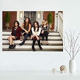 NOVELOVE Pretty Little Liars Série TV Affiche HD Imprime Toile Peinture Bureau Bar Murale Photos Mur Art Décor À La Maison （40 * 60 cm） sans Cadre