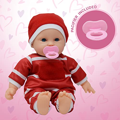 Image of The New York Doll Collection 11 inch Soft Body Doll in Gift Box - Award Winner & Toy 11'' Baby Doll (Red Caucasian), (B332)