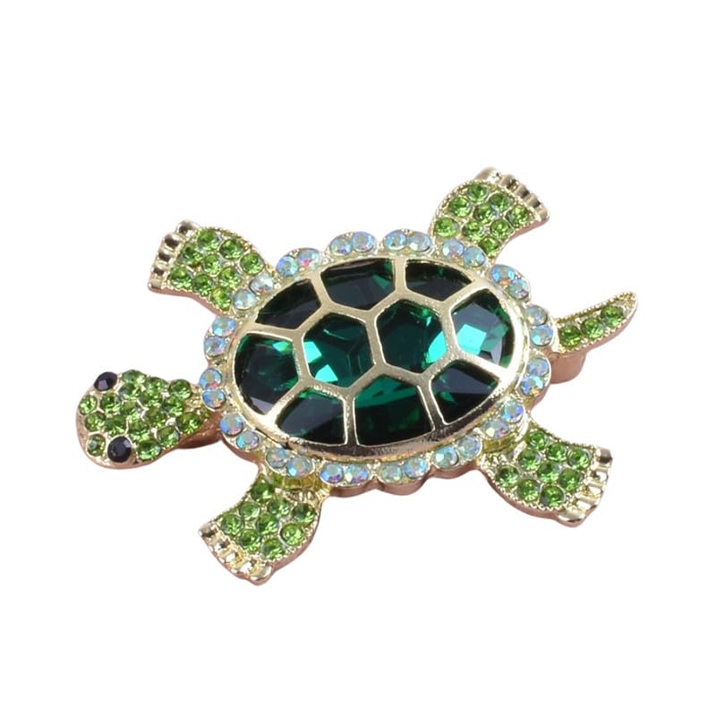 ftk Turtle Design Thin Shiny Zircon Pin Brooch For Clothing Accessories-picture-12