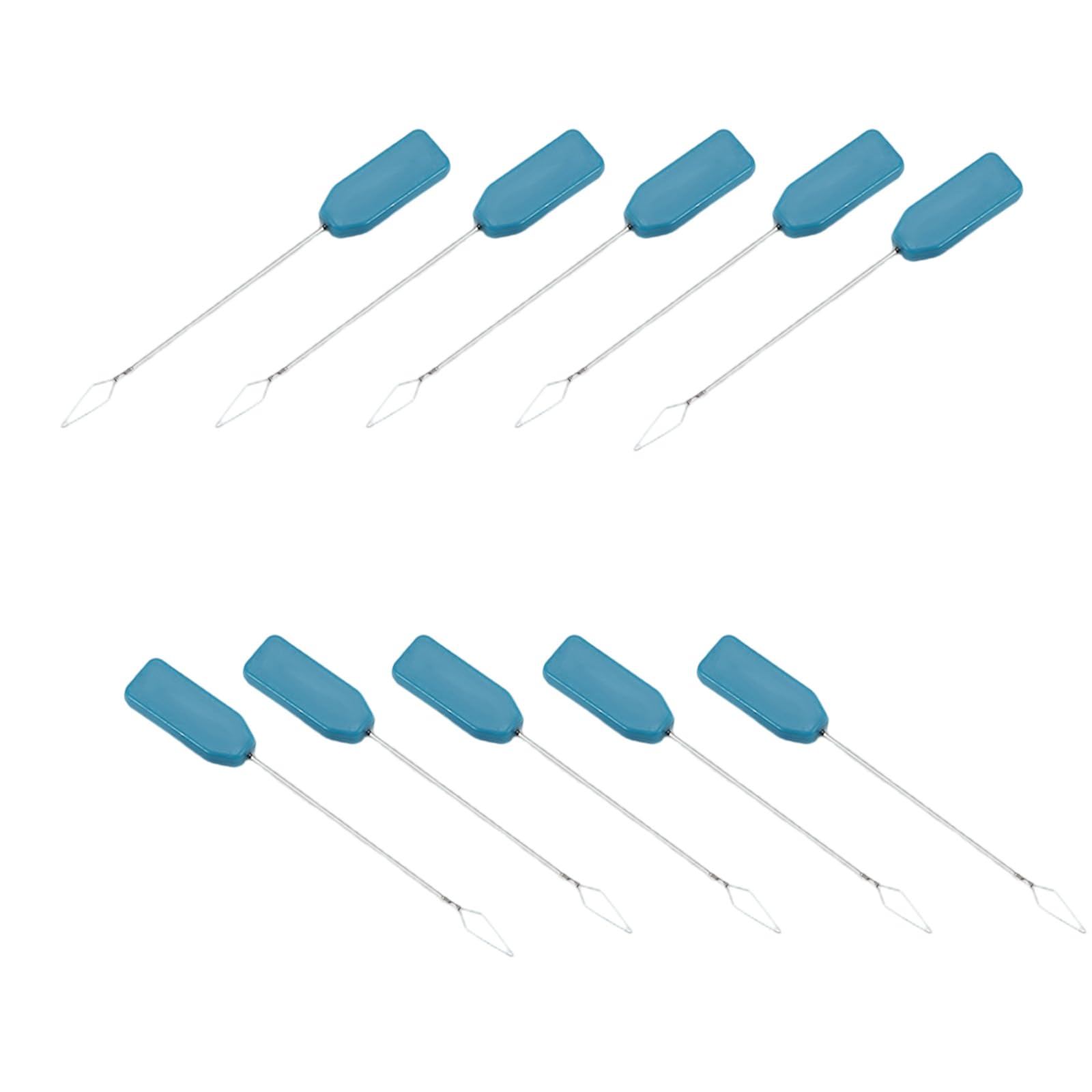 Msioytog 10Pcs Sewing Needle Inserter Threading Aid for Quilting Dressmaking Crafting Stitching Tools Portable Threader