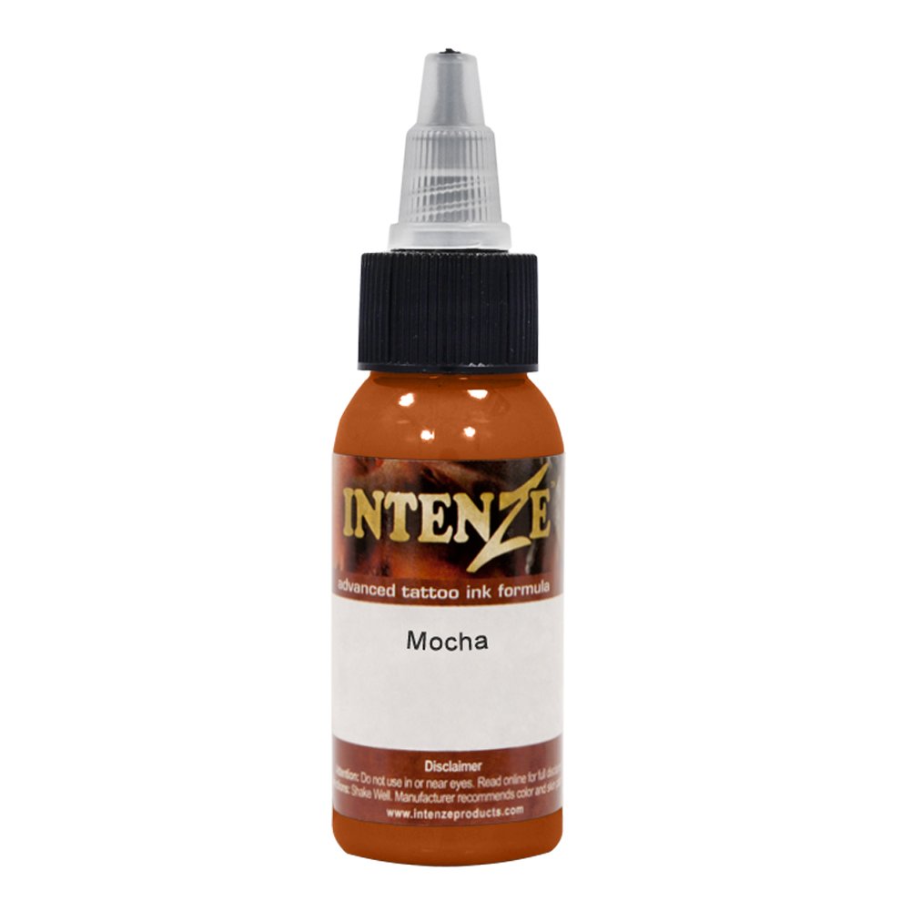 Intenze Tattoo Ink Color Portrait Series by Mike Demasi Mocha 1 oz