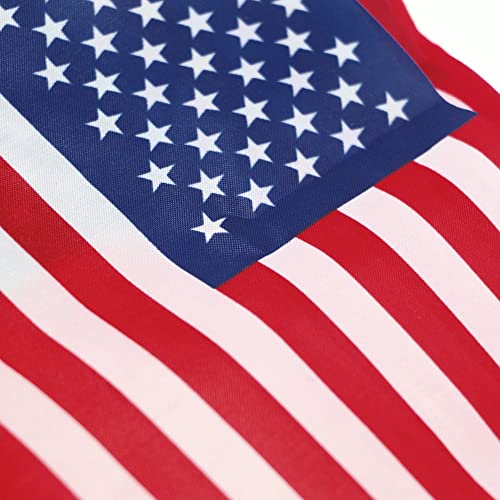 Image of Anley US National American String Pennant Flags, Patriotic Events 4th of July Independence Day Decoration Sports Bars - 33 Feet 38 Flags