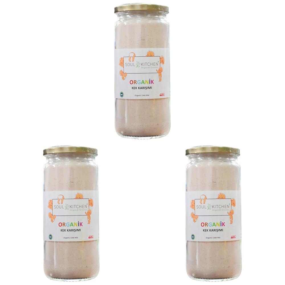 SOUL KITCHEN ORGANİK KEK KARIŞIMI 300GR (3 paketi)