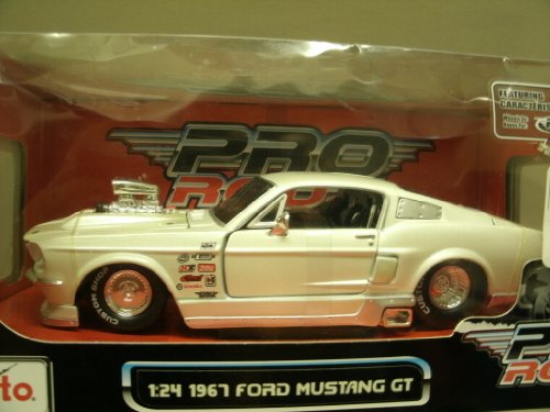 1:24 PRPS 1967 Ford Mustang GT,Matalic White