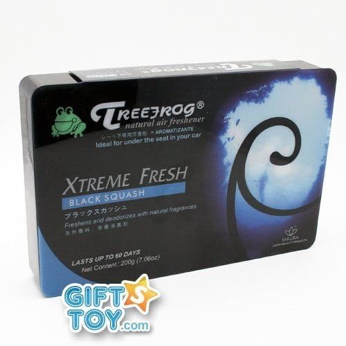 Pack of 6 TreeFrog Xtreme Fresh UnderTheCar Natural Air