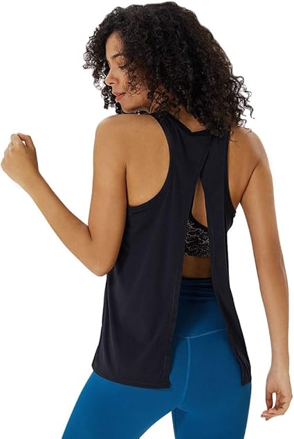 Open Back Gym Tank