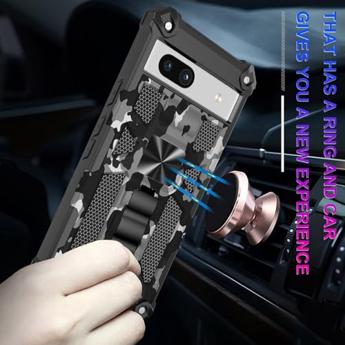 Coque Google Pixel 10A de protection militaire renforcée camouflage noir robuste