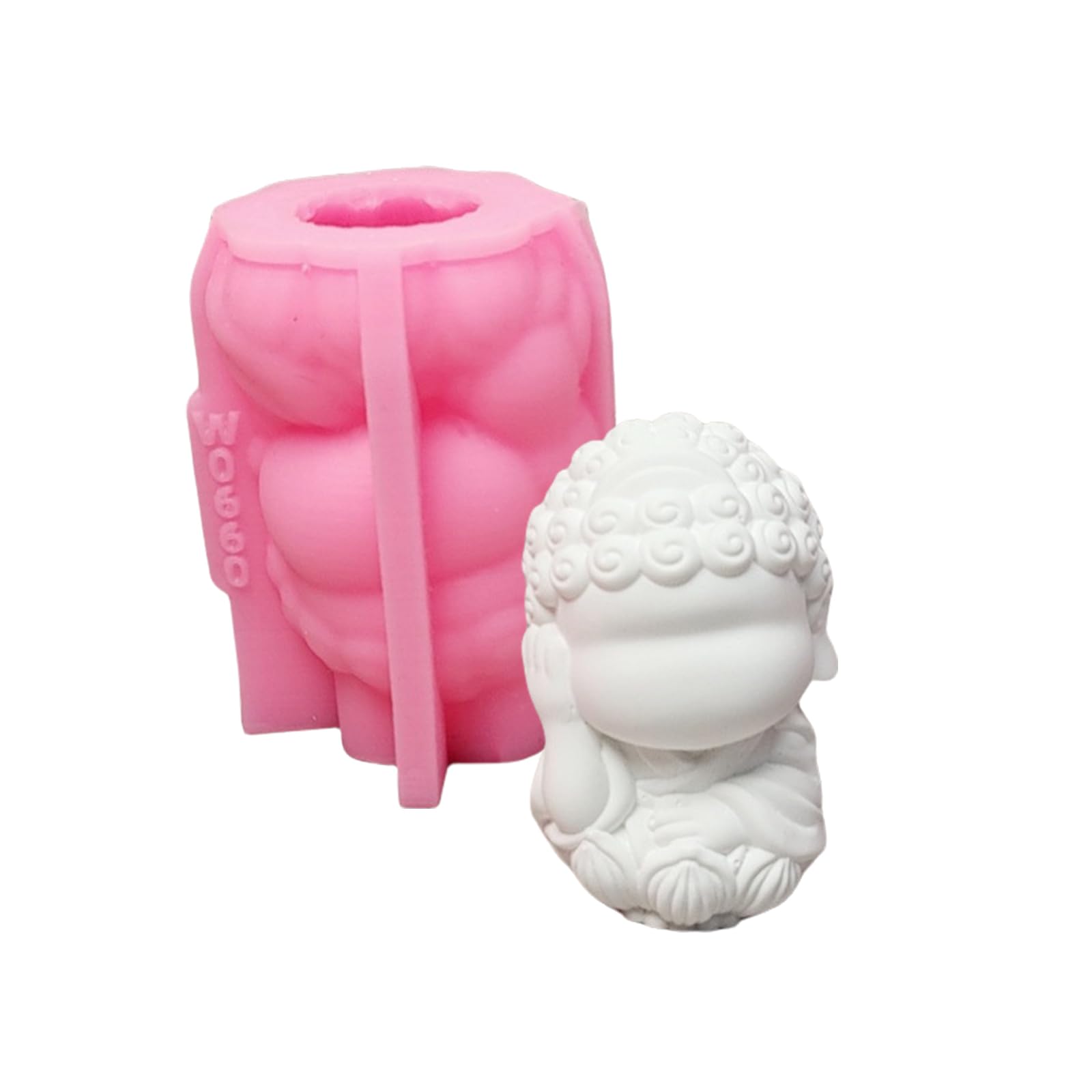 NEWFT Religious Statue Silicone Molds for Soap Chocolate Candy Fondant Making Cement Gypsum Silicone Molds Mold