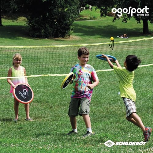 Schildkröt® Ogo Sport Set, 2 Ogo Softdiscs Ø29cm, 1 Ball, Standardgrösse, der beliebte Spiel-Klassiker, 970090