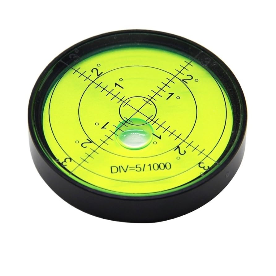 Magnetic Level Gauge high Precision Round Small Household Level Bubble 60 * 10mm(F)