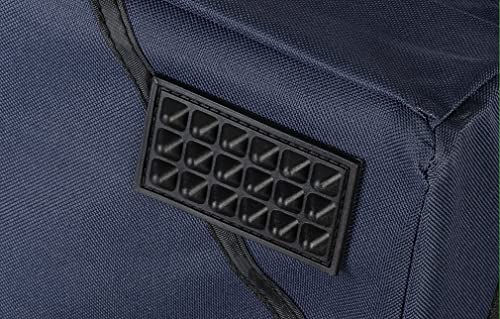 Knuffelwuff Faltbare Hundebox Auto Transportbox mit Aluminiumgestell für den Kofferraum XXL 106x71x69