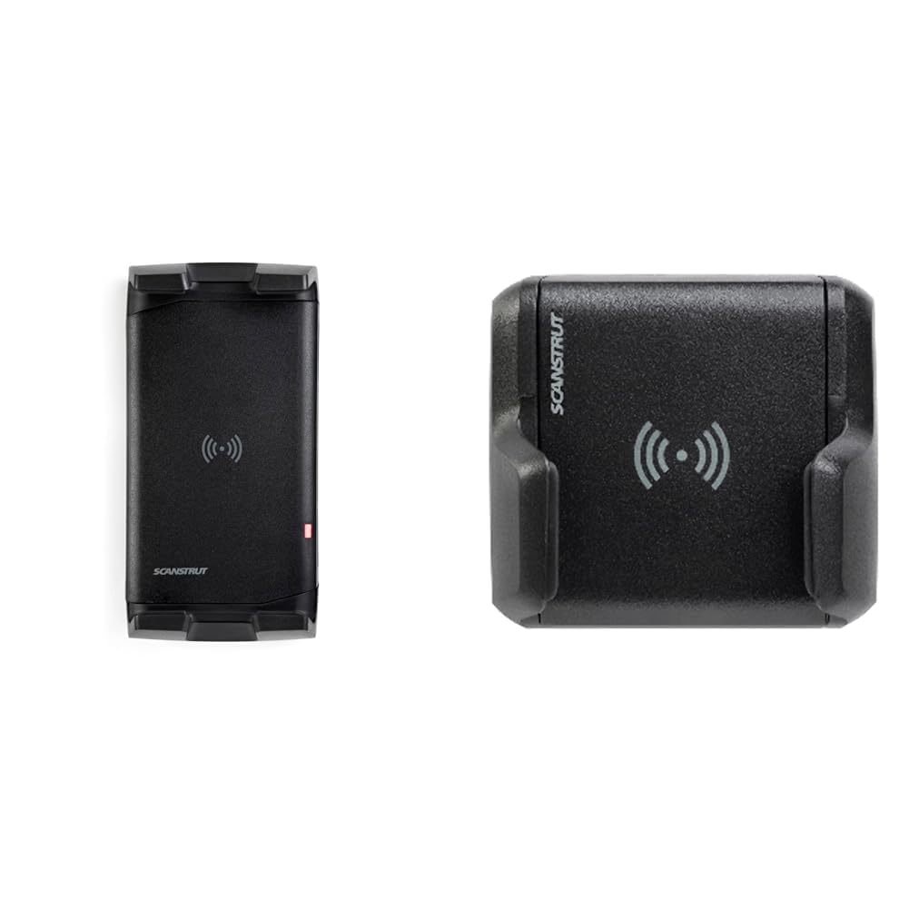 ScanstrutROKK Wireless Phone Charging Mount Bundle - 10W Active and Nano 10W Compact 12/24V
