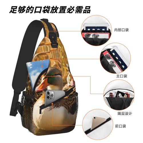 Mochila bandolera urbana negra para mujer y hombre miniatura 6