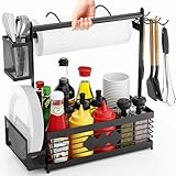 Grill Caddy for Outdoor Grill