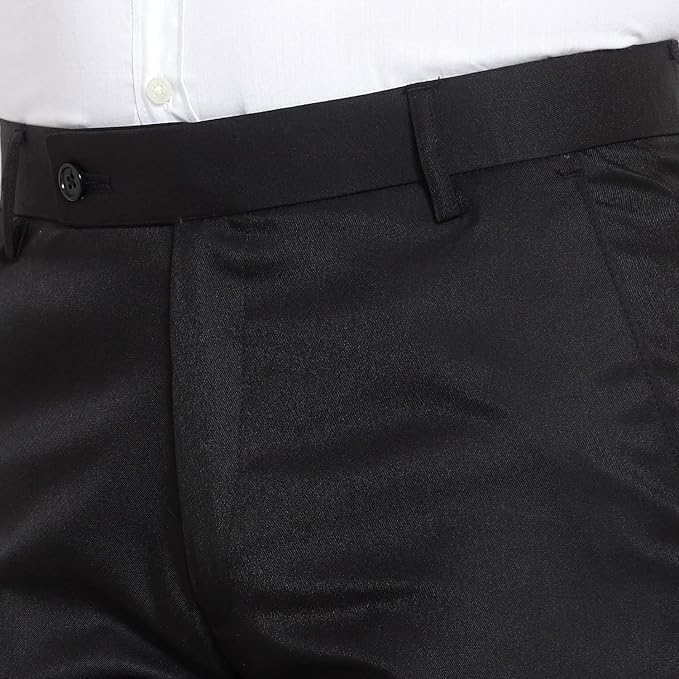 Image of Formal Pants for Man Office Work Solid Formal Pants for Men