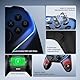 GameSir Super Nova kabelloser 1000Hz Controller mit Ladestation – Hall-Effekt-Sticks, verstellbare Trigger – Switch/Switch 2 Gyro, PC, Mobilgeräte – Nightfall Blue