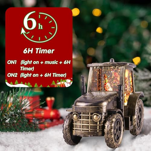 Linterna de Navidad con temporizador de 6 horas sin cables 6