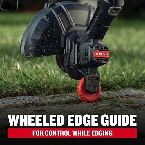 Image of CRAFTSMAN V20 Cordless 10 in. WEEDWACKER String Trimmer and Edger Kit with 2.0 Ah Battery and Charger (CMCST915D1)