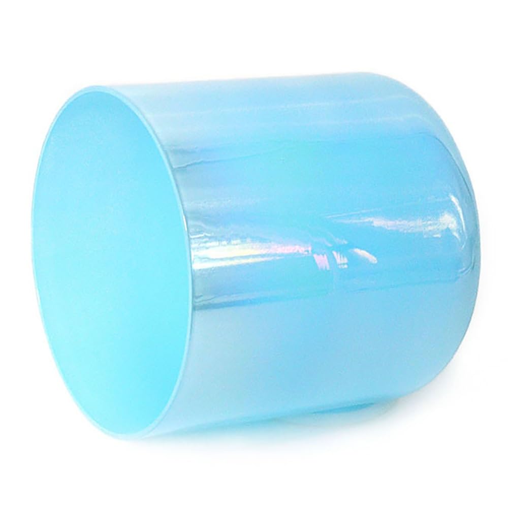Alchemist Crystal Singing Bowl, 6 Inch Blue 432Hz Quartz Singing Bowl, Relieve Fatigue Anxiety, For Beginners And Professionals(G Note)