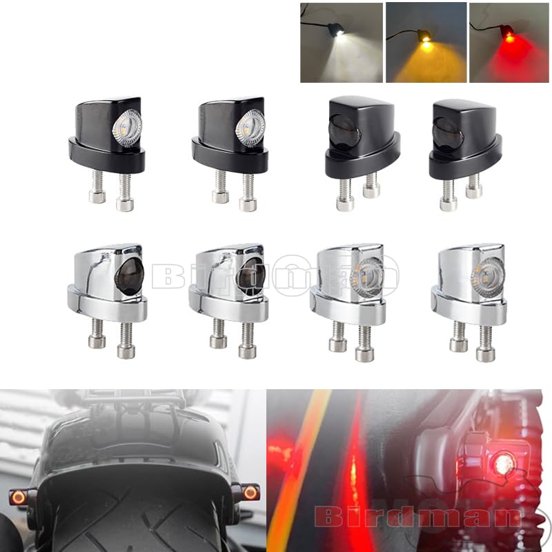 Feux indicateurs débit LED et clignotants moto universels