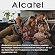 ALCATEL F530 Voice Duo - Schnurloses Festnetztelefon DECT mit Anrufbeantworter - Großes Display - Freisprechfunktion - Anrufblockierungsfunktion - 2 Direktwahltasten - 2 Mobilteile - Schwarz