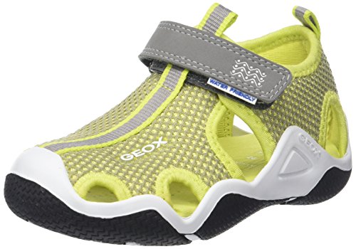 Sandales garçon bout fermé Geox Jr Wader chaussures été respirantes
