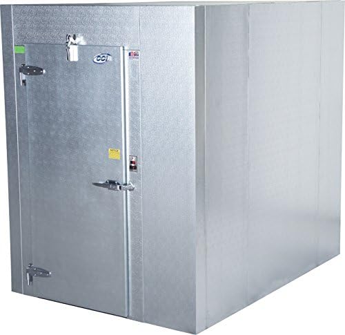Carroll Coolers, W350406080-0101, Indoor Walk-in Cooler, Size in Feet: 7.72 Height, 4 Length, 6 Width, Includes Wire Shelving