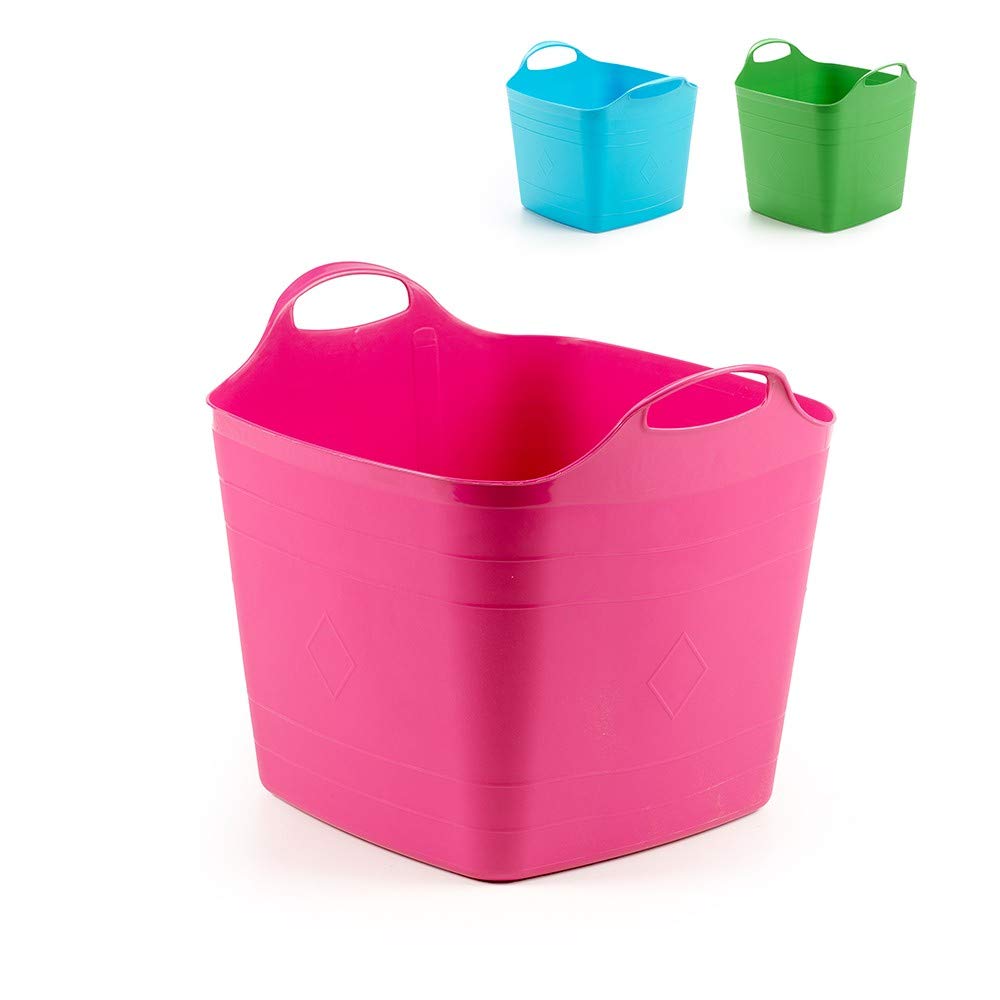 Cestino Flessibile Ipae PRO Garden 40L - Multiuso, Polipropilene, Made In Italy - Foto 2