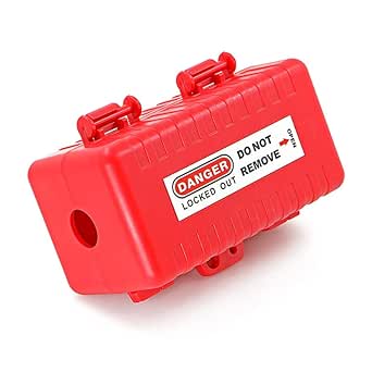 Plug Lock for Lockout Tagout, 110 Volt Power Cord Lockout, Electrical ...