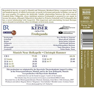 Keiser: Fedegunda Opera