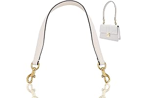 WADORN Genuine Leather Purse Handle Coach Purse Straps Replacement