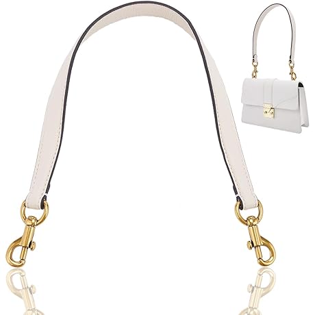 WADORN Genuine Leather Purse Handle Coach Purse Straps Replacement