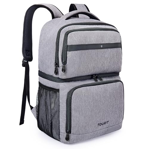 Sac à dos isotherme 27L à double couche pour camping et randonnée