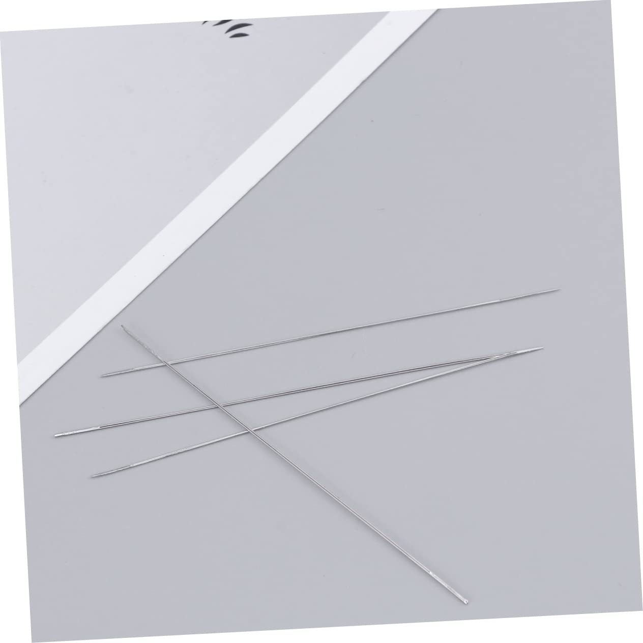 CIMAXIC Stitching Needle Tool Kit 4 Pcs 76mm Beading Needles Ideal for Sewing Crochets Knits and Craft Work