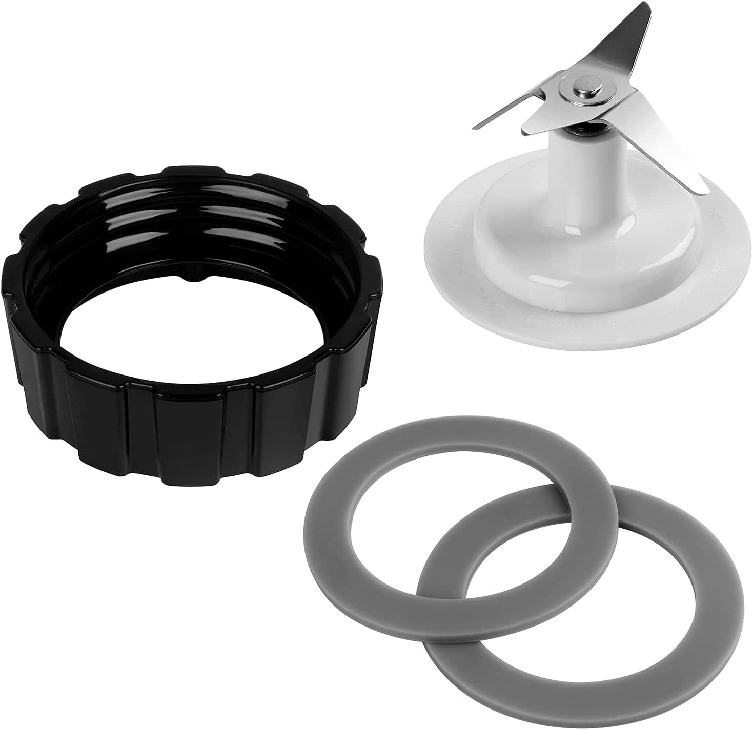 Aooba Blender Replacement Parts with Jar Base Cap and 2 O
