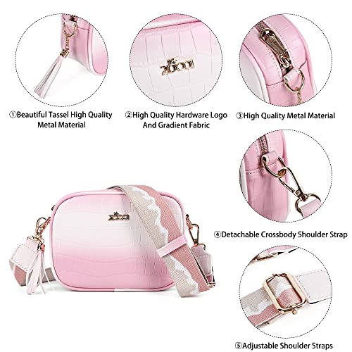 ZOCAI Camera Crossbody Shoulder Bags for Women Small Cluth Vegan Leather Handbag Purses with Adjustable Strap Lightweight3