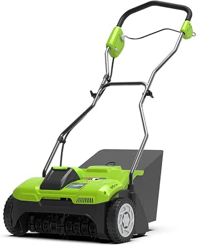 Aérateur de gazon Greenworks G40DT35