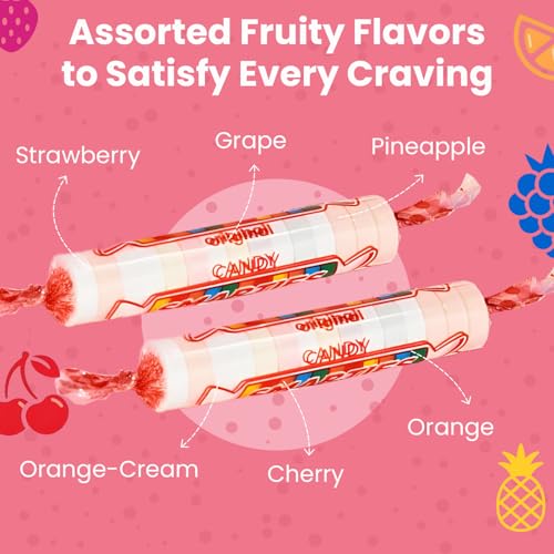 Image of Smarties Candy Bulk Rolls Original Flavor, Gluten & Vegan Free, Classic Sweetness from Family Owned Company Since 1949, Peanut-Free & Dairy-Free, Perfect Halloween, 1 lb Bag