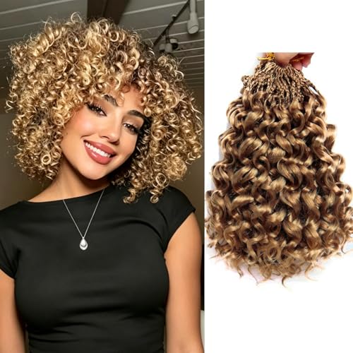 8 Packs Curly Crochet Hair 10Inch GoGo Curl Crochet hair for Women 27