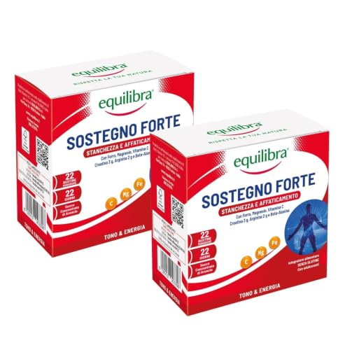 Equilibra Sostegno Forte con Creatina e Arginina, 2x22 Bustine Monodose
