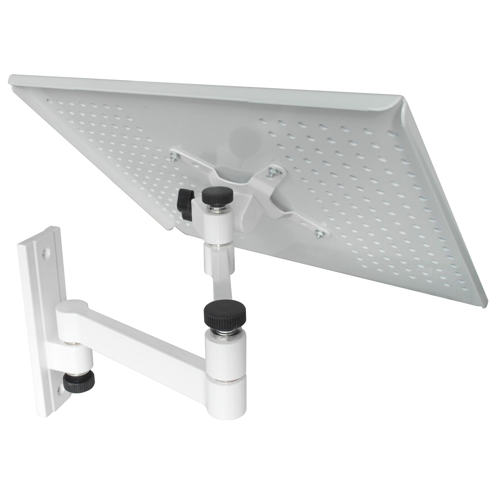 Support Mural Pliable Support For Ordinateur Portable 17-27 Pouces Deux Bras Refroidisseur For Ordinateur Portable à Mouvement Complet Support For Ordinateur Portable Rétractable (Color : BLBG400B