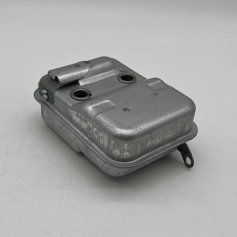 Piezas de jardín Silenciador Compatible con Kawasaki TJ53 TJ53E, desbrozadora, Piezas de Tubo de Escape OEM #49069-2454 Piezas de jardín