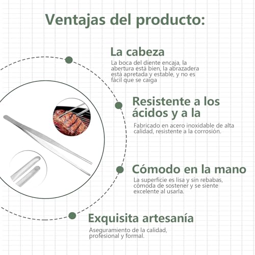 Consejos para Comprar Pinzas de cocina los 5 mejores. 5 Imagen adicional