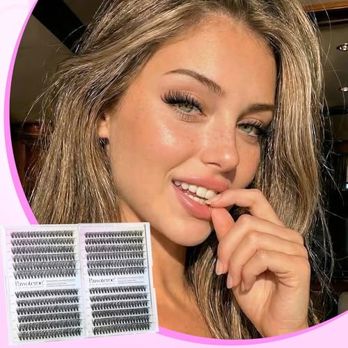 Image of Pawotence Lash Clusters 480pcs Individual Lashes 30D 40D Cluster Eyelash Extensions 11-16mm Eyelash Clusters Lash Extensions for Self Application (30D&40D, 0.07D, 11-16mm Value Pack)