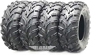 Set 4 ATV Tires 25x10-12 & 25x11-12 for 10-13 Polaris Ranger 800 XP/EFI/EPS