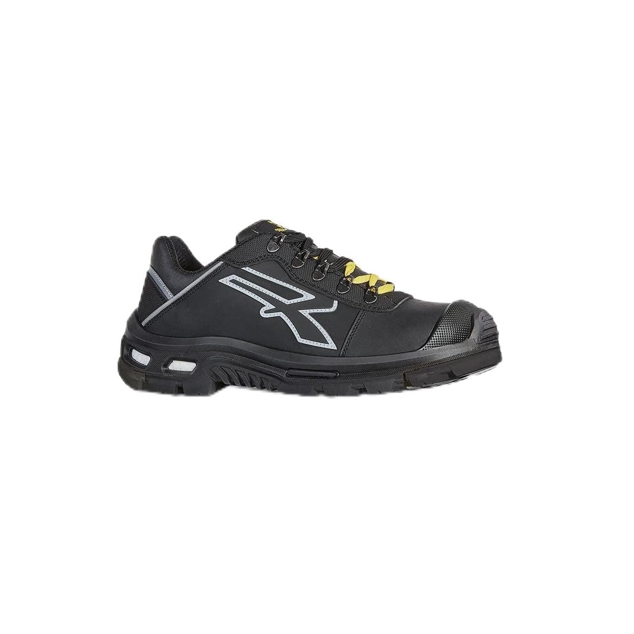 UPOWER Men's U-Power Rl20534-43 Red Lion Series Safety Shoes Model Tim ESD S3 Ci SRC Size 43, Black, EU