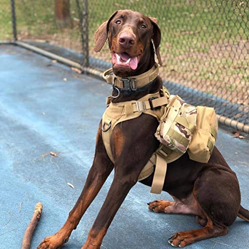 Pettorina tattica per cani, gilet tattico con